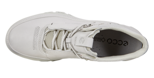 ECCO MultiVent White Leather Walking Shoe Gore-Tex Lined