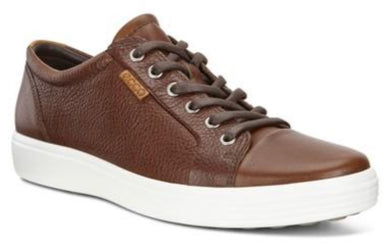 ECCo Soft 7 Leather Sneaker in Whiskey