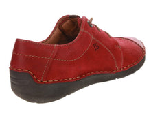 Load image into Gallery viewer, Josef Seibel Fergey 20 Red Leather Lace Up Walking Shoes
