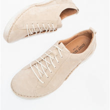 Load image into Gallery viewer, JOSEF SEIBEL FERGEY 56 CREME LEATHER LACE UP WALKING SHOE
