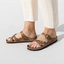 Load image into Gallery viewer, BIRKENSTOCK FRANCA TABACCO OILED LEATHER SANDAL
