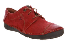 Load image into Gallery viewer, Josef Seibel Frege 20 Red Leather Lace Up Walking Shoes
