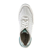 Load image into Gallery viewer, JOSEF SEIBEL JONAH 02 WHITE/BLUE LEATHER LACE UP SNEAKER
