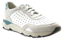 Load image into Gallery viewer, JOSEF SEIBEL JONAH 02 WHITE/BLUE LEATHER LACE UP SNEAKER

