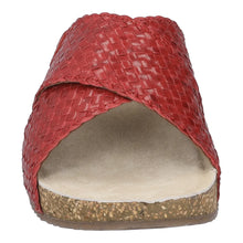 Load image into Gallery viewer, JOSEF SEIBEL Tonga 70 Red Leather Crossover Sandal
