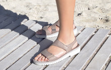 Load image into Gallery viewer, NAOT Enid Soft Stone Ladies Leather Sandal
