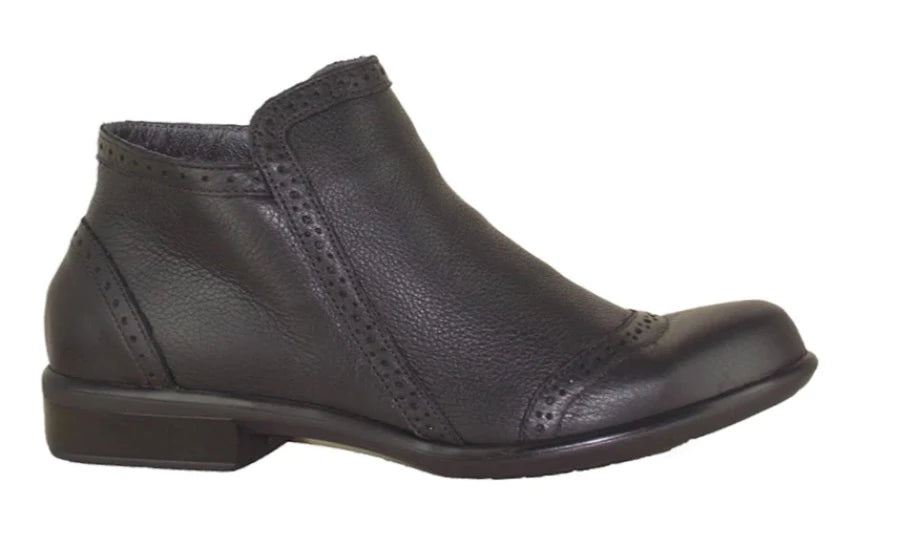 NAOT Nefasi Black Leather Ladies Ankle Boot SOUL 2 SOLE SHOES Soul 2 Sole Shoes
