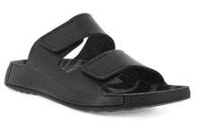 Load image into Gallery viewer, ECCO 2nd Cozmo Black Mens Leather Sandal | Soul 2 Sole
