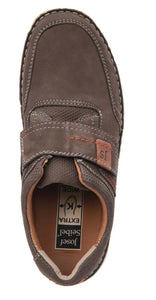 JOSEF SEIBEL Anvers 83 Extra Wide Fit Men's Casual Shoe in Grey Combi (Taupe)