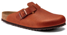 Load image into Gallery viewer, BIRKENSTOCK BOSTON GINGER BROWN EMBOSSED LEATHER
