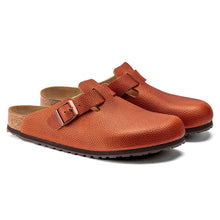 Load image into Gallery viewer, BIRKENSTOCK BOSTON GINGER BROWN NATURAL LEATHER
