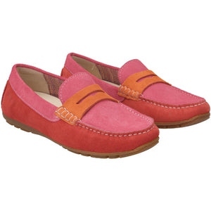 SIOUX Carmona Chili Suede Moccasin