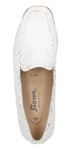 Load image into Gallery viewer, SIOUX Cordera White Braided Leather Slip On
