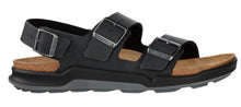Load image into Gallery viewer, BIRKENSTOCK Milano Cross Town Black Waxy Leather
