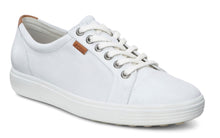 Load image into Gallery viewer, ECCO Soft 7 Leather Sneaker in White
