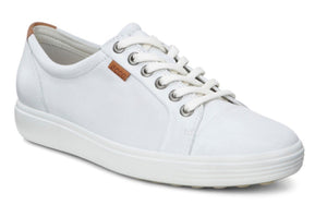 ECCO Soft 7 Leather Sneaker in White