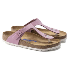 Load image into Gallery viewer, BIRKENSTOCK Gizeh SFB Orchid Nubuck Leather Thong
