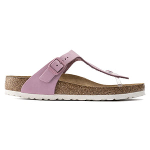 BIRKENSTOCK Gizeh SFB Orchid Nubuck Leather Thong