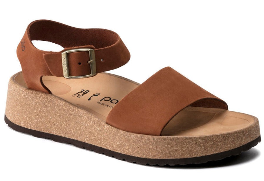 BIRKENSTOCK Glenda Pecan Ladies Nubuck Sandal | Soul 2 Sole Shoes