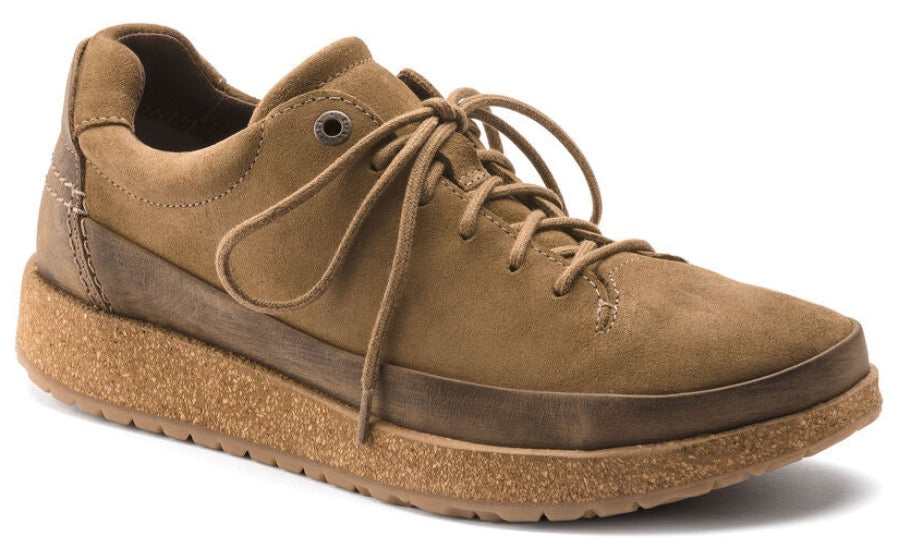 Birkenstock Honnef Low Tea Suede Leather Shoe