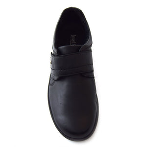 JOSEF SEIBEL Steffi 51 Black Leather Ladies Velcro Shoe