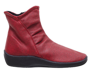 Arcopedico L19 ankle boot red