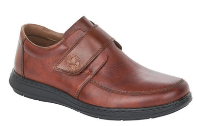 Rieker Men's Extra Wide Shoe in Amaretto