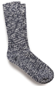 Birkenstock Socks Cotton Slub Blue/White