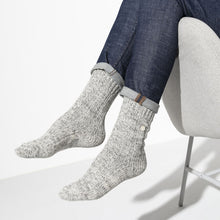 Load image into Gallery viewer, Birkenstock Socks Cotton Twist Light Grey
